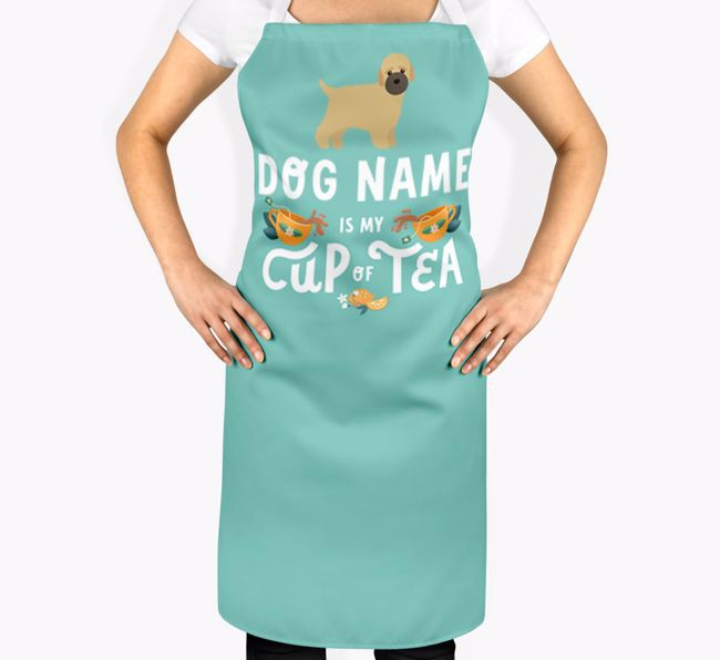 My Cup Of Tea: Personalized {breedFullName} Apron